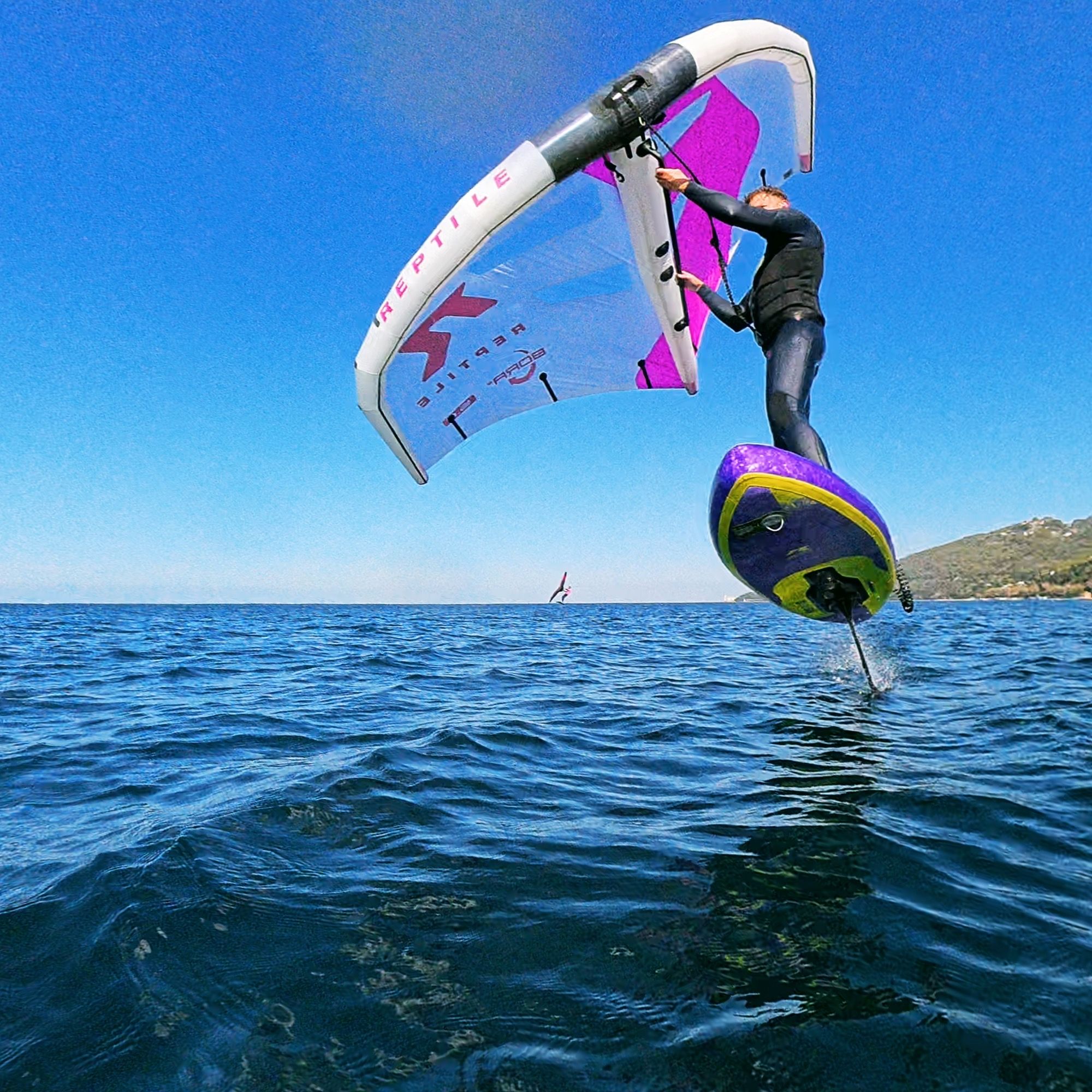 tavola da wing foil gonfiabile reptile ufo glide